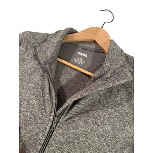 Duluth Trading Jacket Women's LARGE Frost Lake Fleece Full Zip Gray Heather